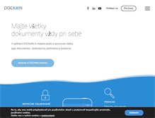 Tablet Screenshot of dockitin.com
